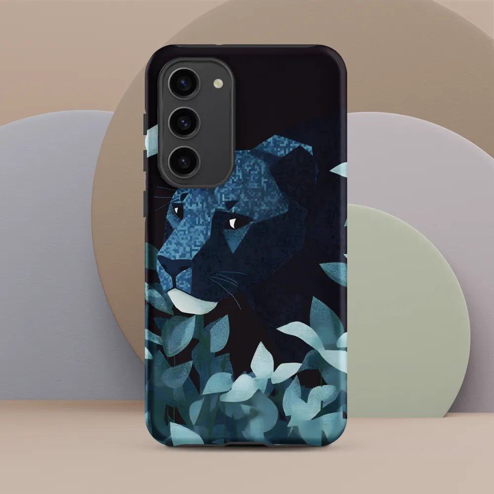 Lurking Blue: The Panther's Gaze