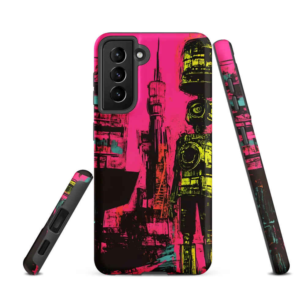 Urban Robot Symphony | Phone Case |  S21 FE | Tough Case | Matte