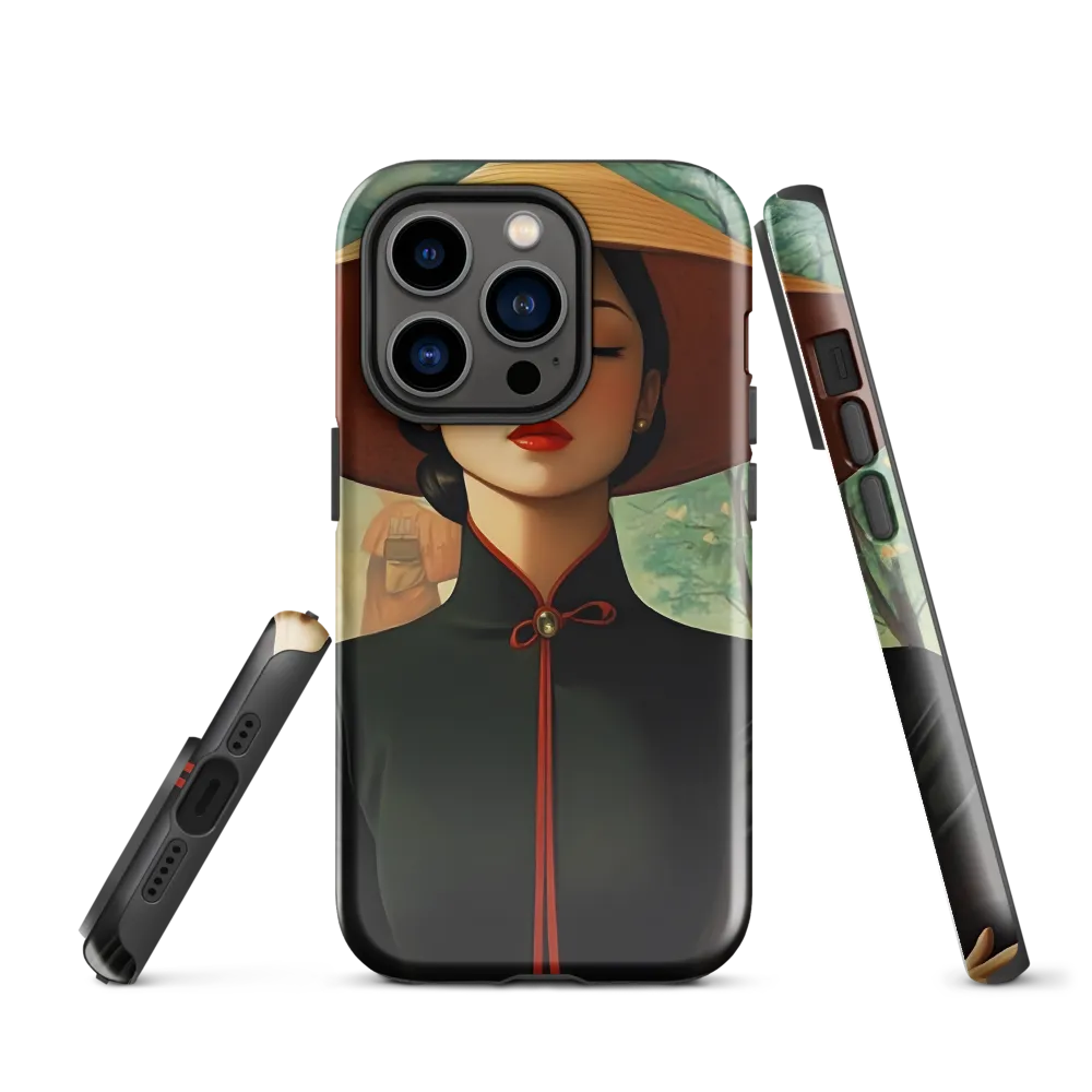 Elegance in Tranquility | Phone Case |  14 Pro | Tough Case | Glossy
