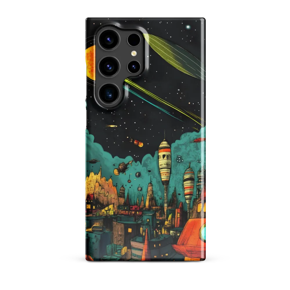 Galactic Cityscape: A Journey Through Imagination