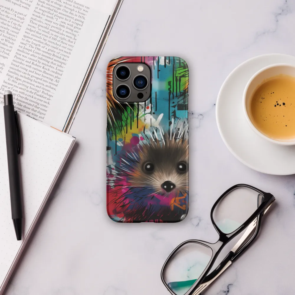 Whimsical Hedgehogs in a Kaleidoscopic Wonderland