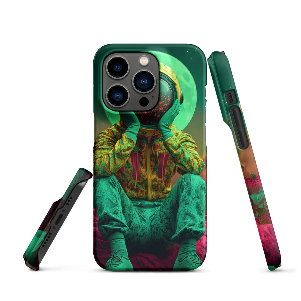 Cosmic Reflection: An Astronaut's Journey | Phone Case |  14 Pro | Snap Case | Matte