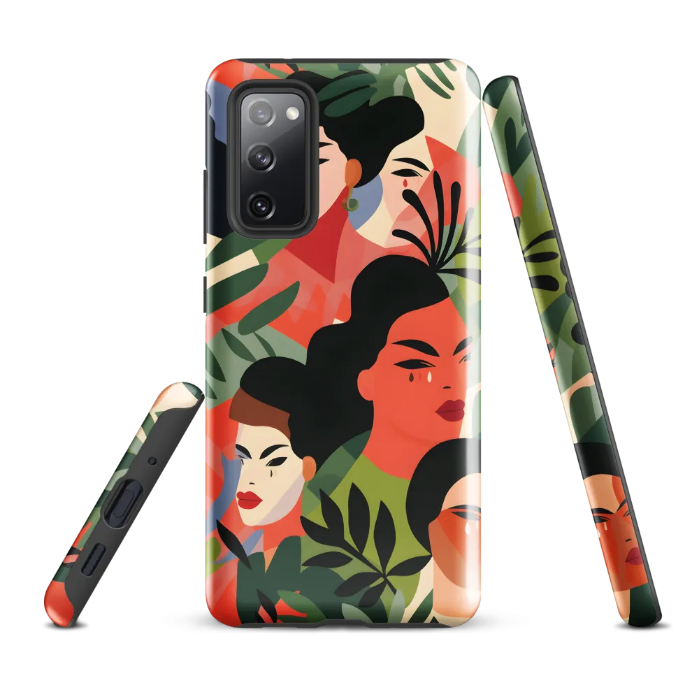 Harmony of Nature and Femininity | Phone Case |  S20 FE | Tough Case | Glossy