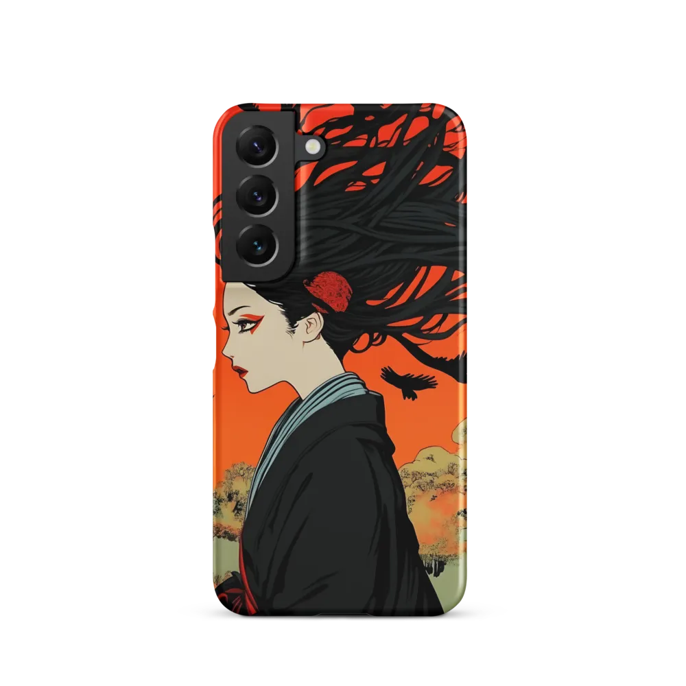 Whispers of Shadows | Phone Case |  S22 | Snap Case | Matte