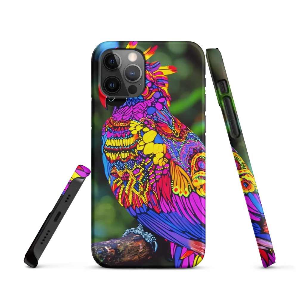 Vibrant Psychedelic Parrot