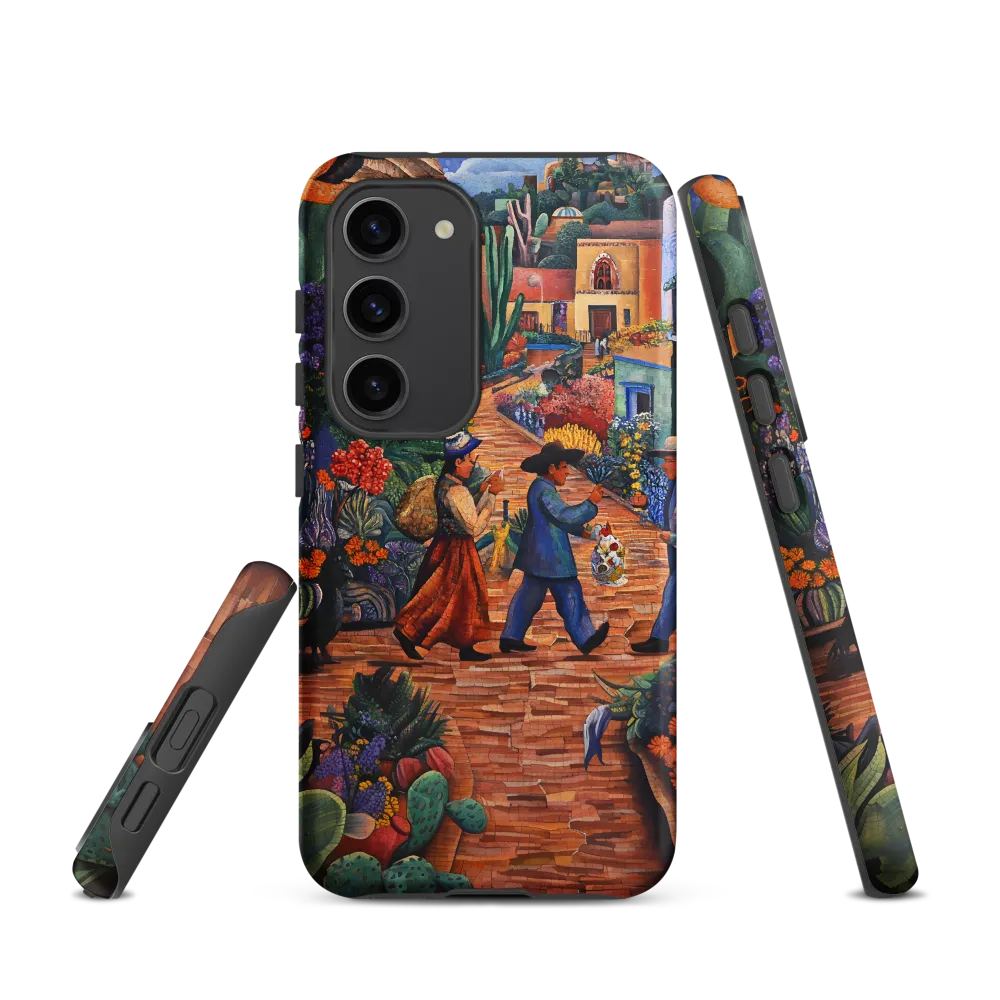A Mosaic Journey Through Colorful Landscapes