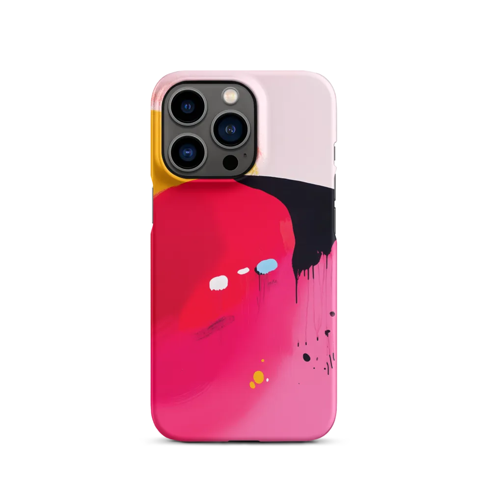 Magenta Sweep — Study in Drips and Fields