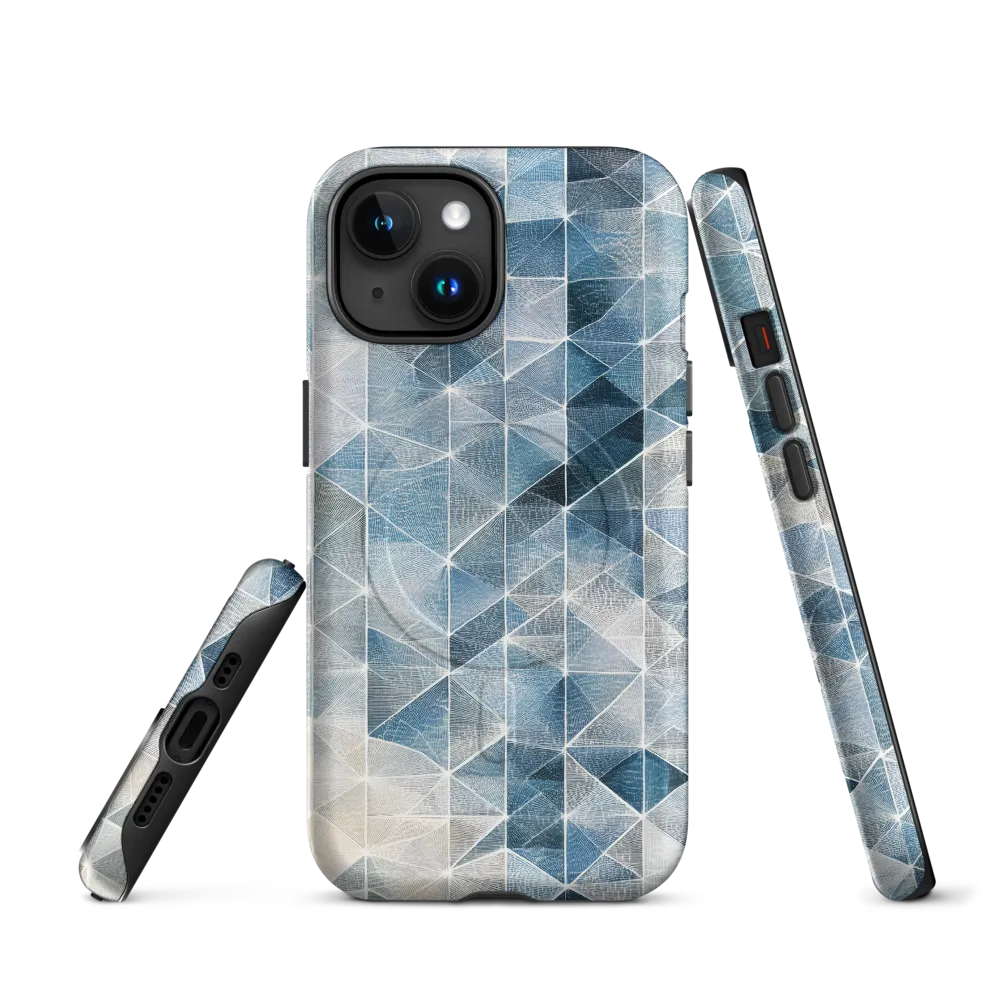 Geometric Harmony in Blue
