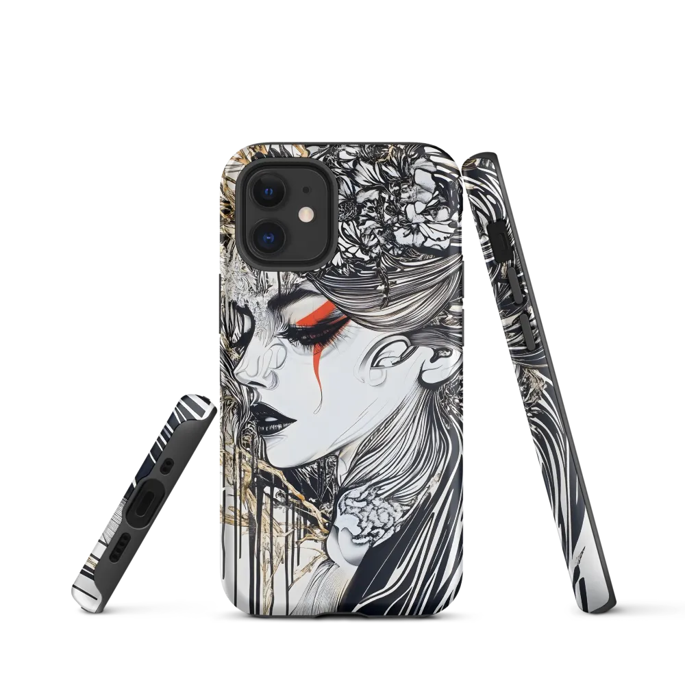 Veiled Mystique | Phone Case |  12 mini | Tough Case | Matte