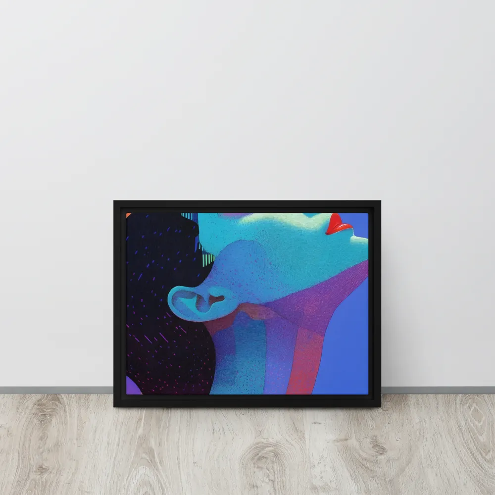 Ethereal Reverie | Canvas with Black Frame | 12″×16″
