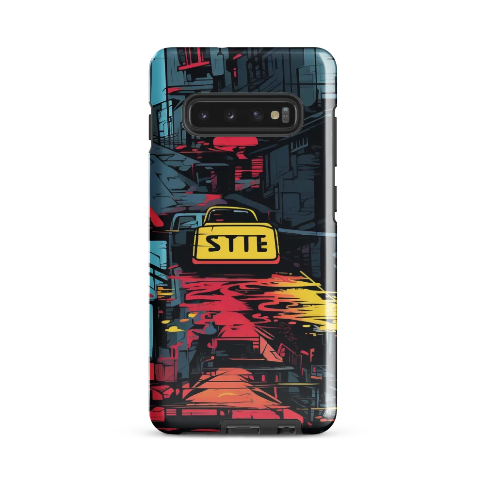 Citybeat: A Neon Dreamscape | Phone Case |  S10 Plus | Tough Case | Glossy