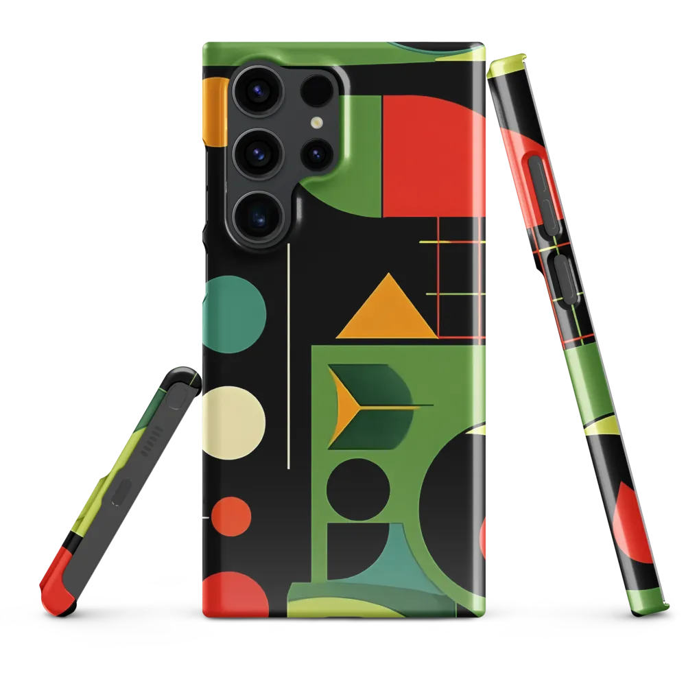Geometric Harmony | Phone Case |  S23 Ultra | Snap Case | Glossy
