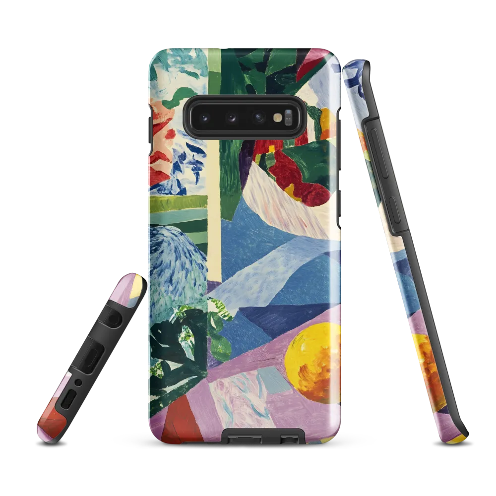 Playful Harmony in Color and Form | Phone Case |  S10 Plus | Tough Case | Glossy