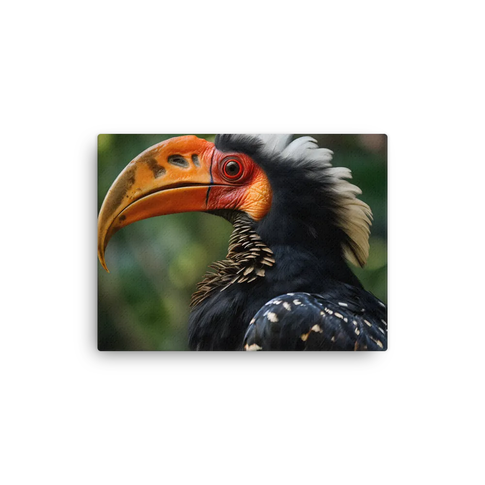 Majesty of the Hornbill | Thin Canvas | 12″×16″