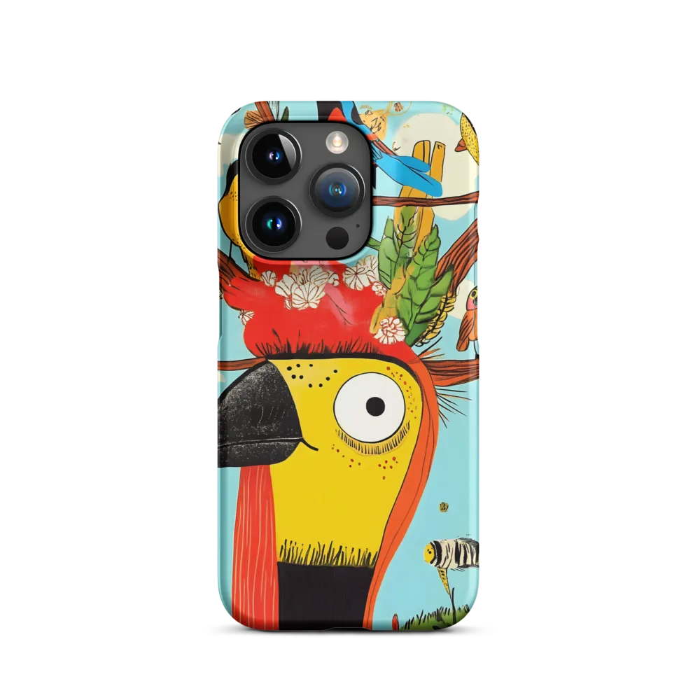 Toucan with Floral Crown