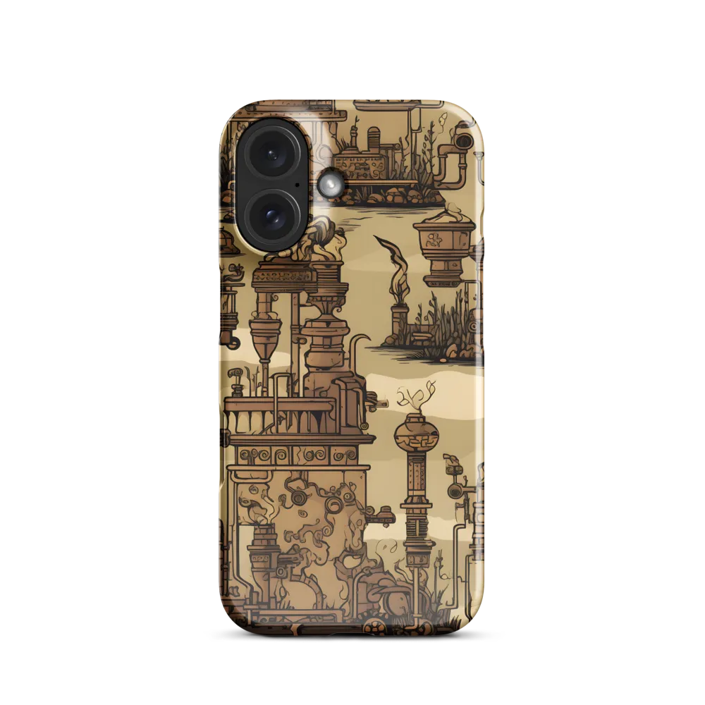 Whimsical Industrial Landscape | Phone Case |  16 | Snap Case | Glossy