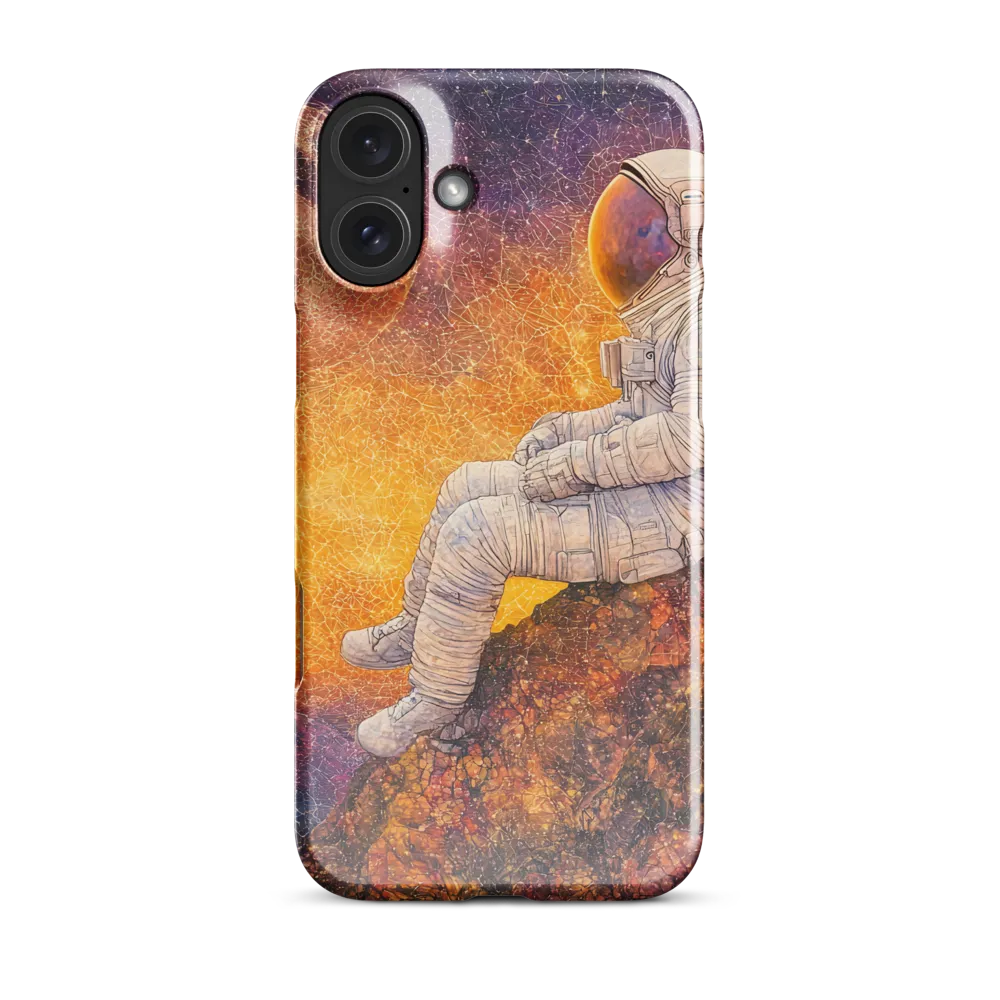 Cosmic Contemplation | Phone Case |  16 Plus | Snap Case | Glossy