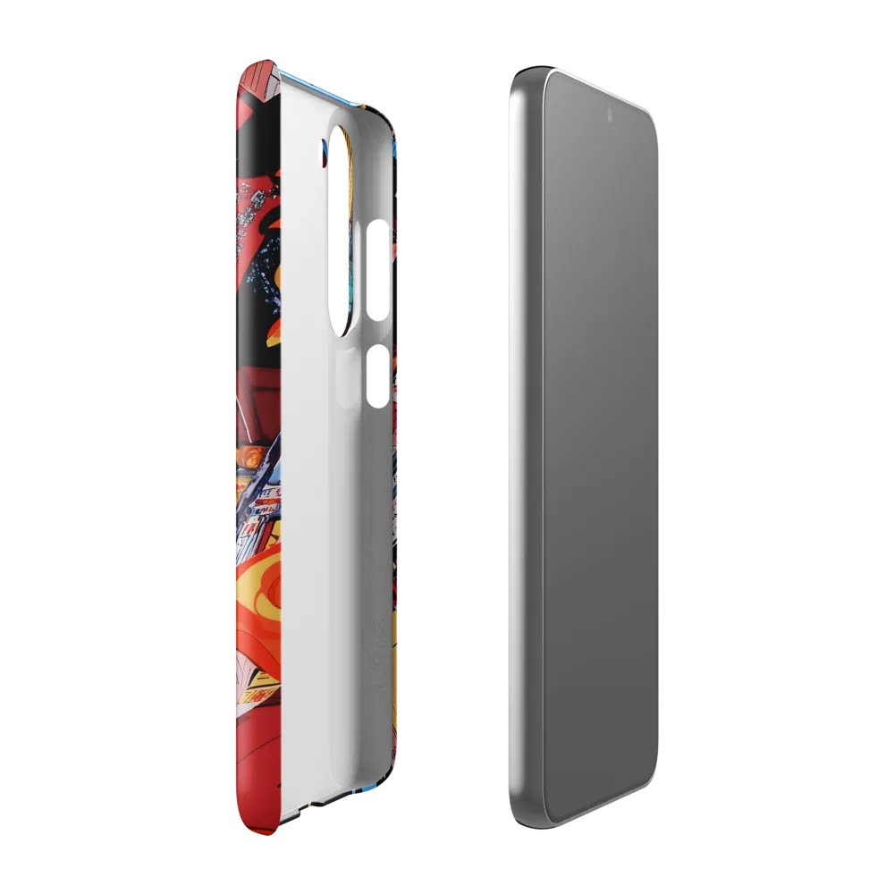 Urban Symphony: A Bird's-Eye View of Life | Phone Case |  S23 Plus | Snap Case | Glossy