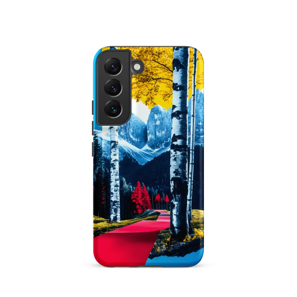 Vibrant Pathways in a Surreal Landscape