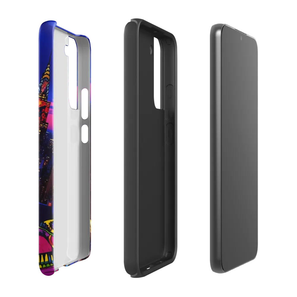 Neon Twilight: A City in Vibrance