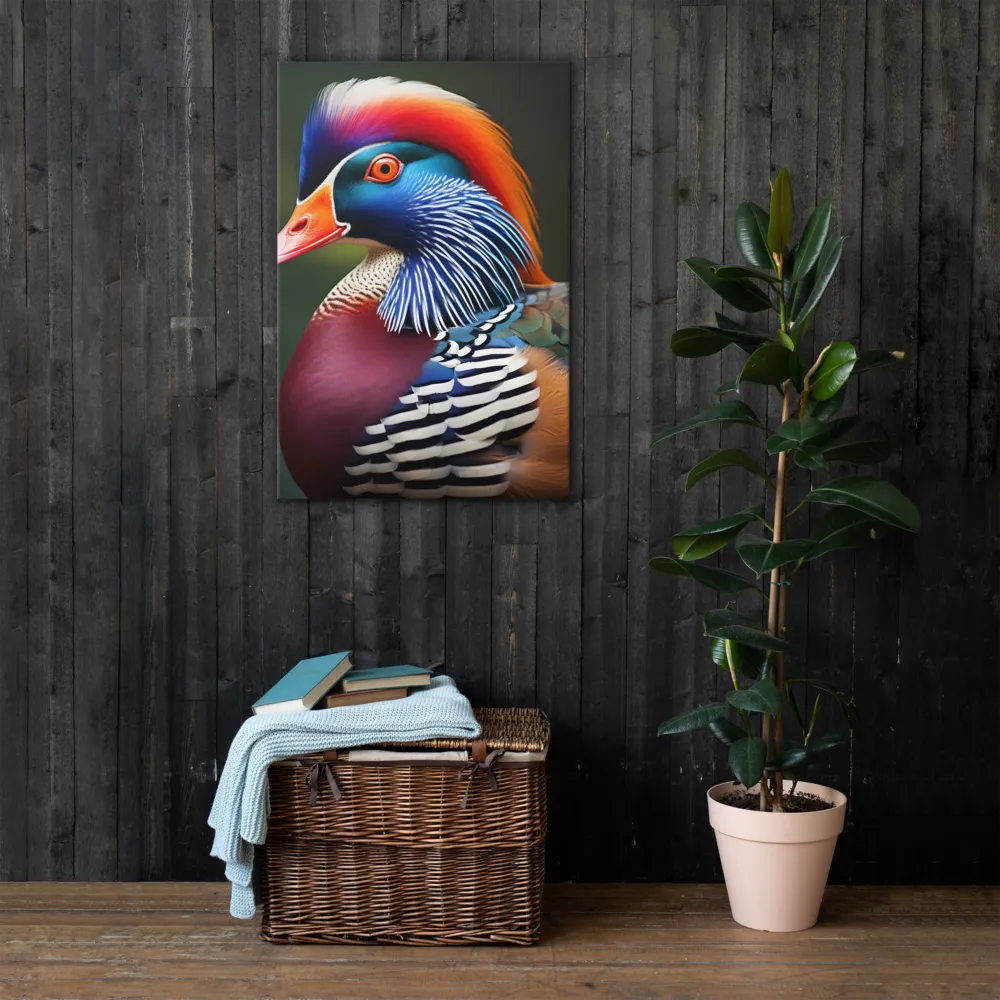 The Majestic Mandarin | Thin Canvas | 24″×36″