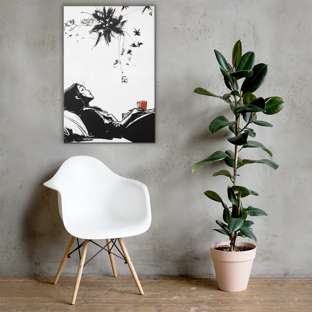 Contemplative Serenity | Canvas | 24″×36″