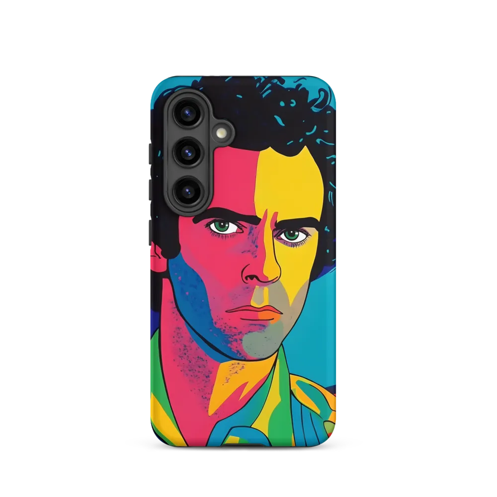 Electric Visage: A Portrait of Vibrance