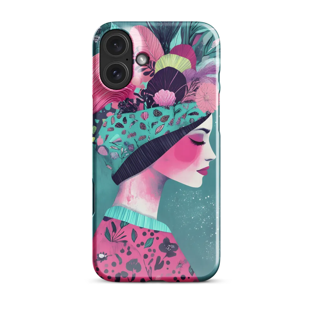 Whimsical Floral Portrait