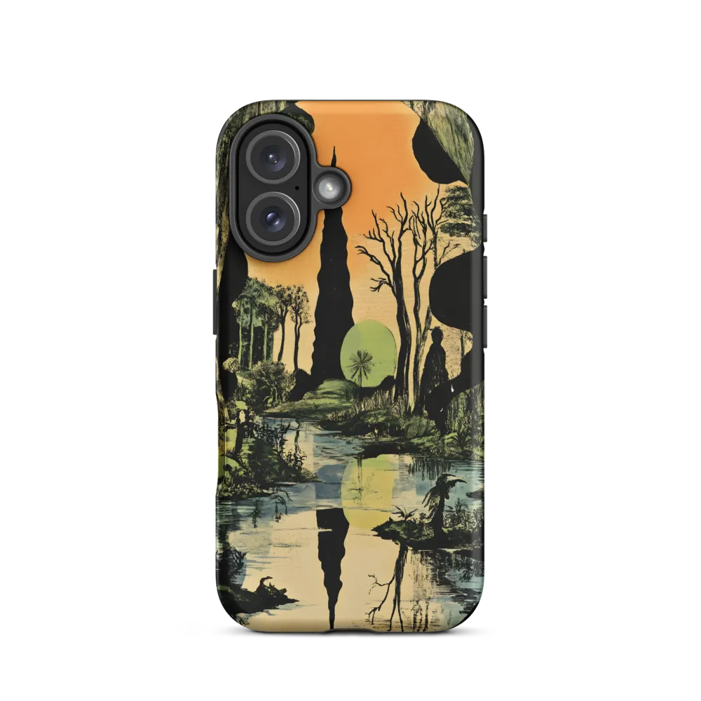 Reflections of Mystery | Phone Case |  16 | Tough Case | Matte