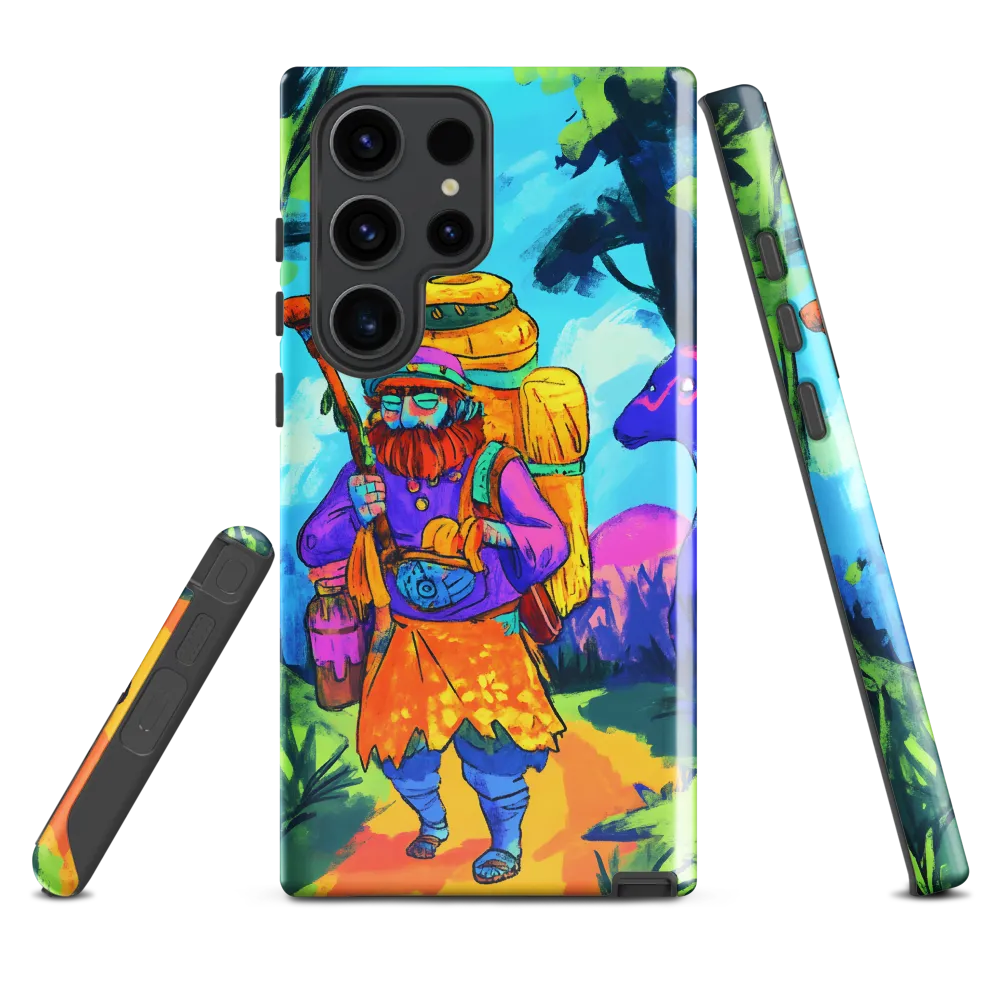 Journey Through a Whimsical Forest | Phone Case |  S23 Ultra | Tough Case | Glossy