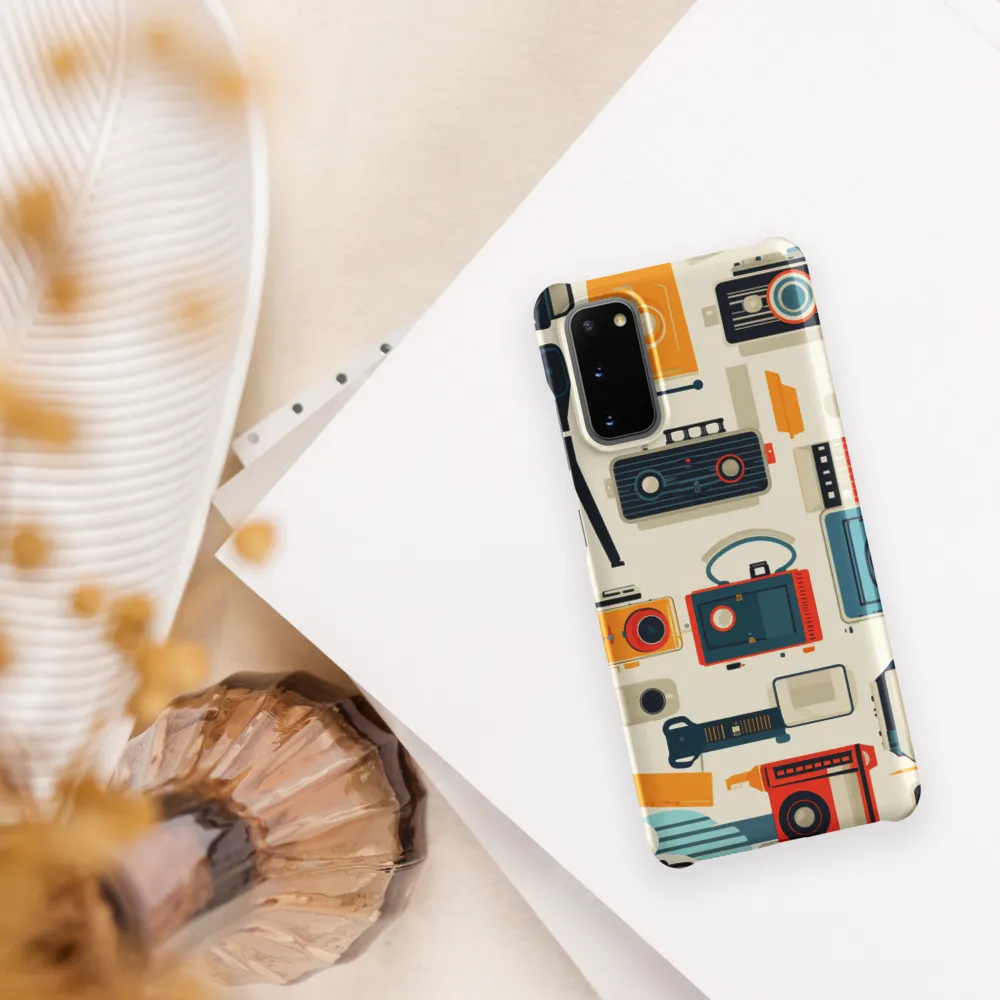 Retro Camera Collection: A Nostalgic Journey | Phone Case |  S20 | Snap Case | Matte