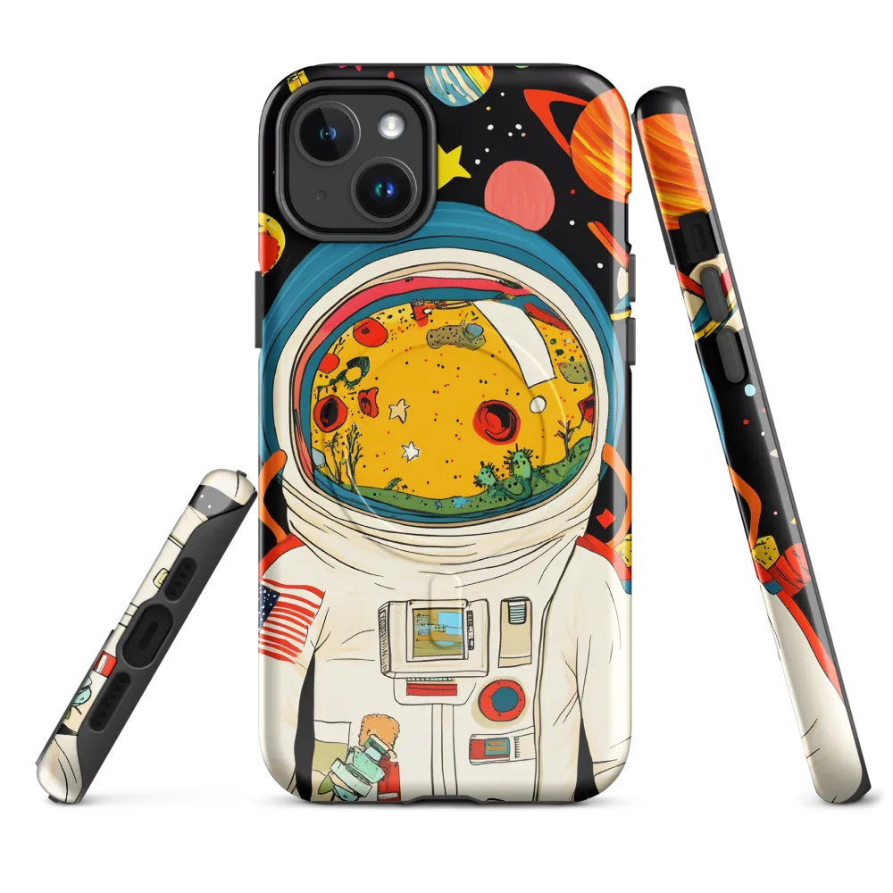 Cosmic Curiosity: Journey Within the Helmet