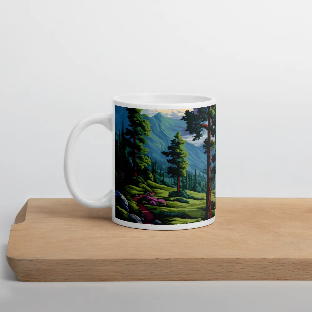 Serenity in Nature: A Lush Landscape | Mugs | Multiple Sizes & Colors