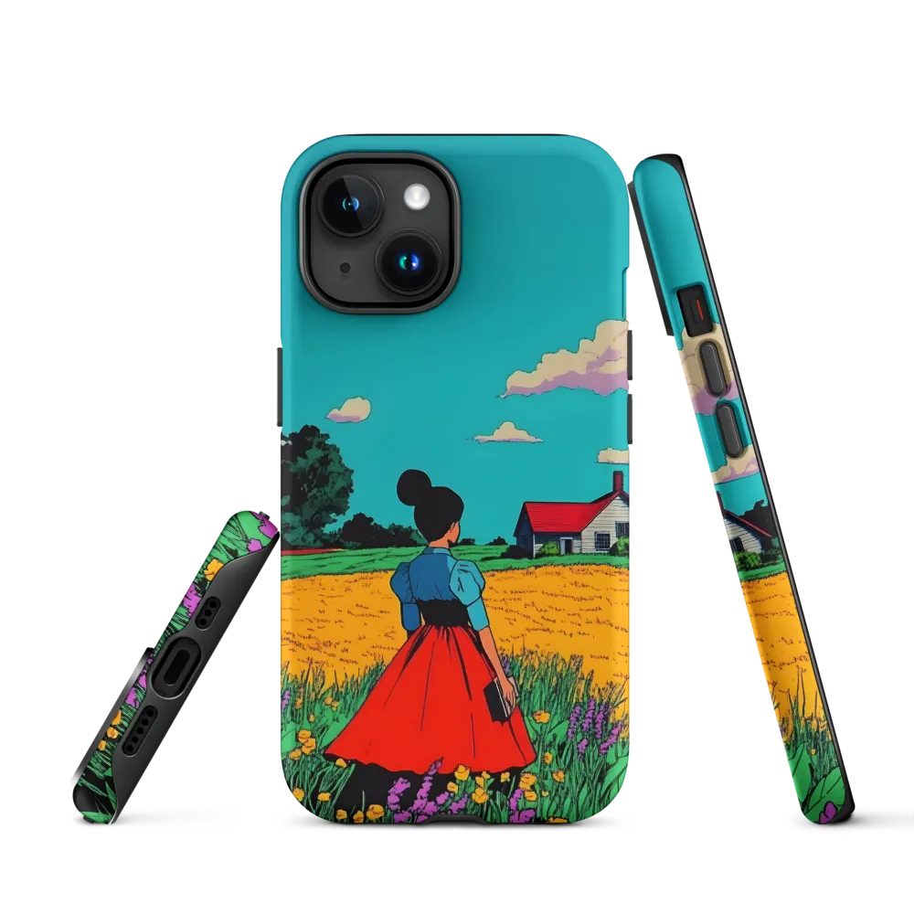 Whispers of a Sunlit Meadow | Phone Case |  15 | Tough Case | Matte