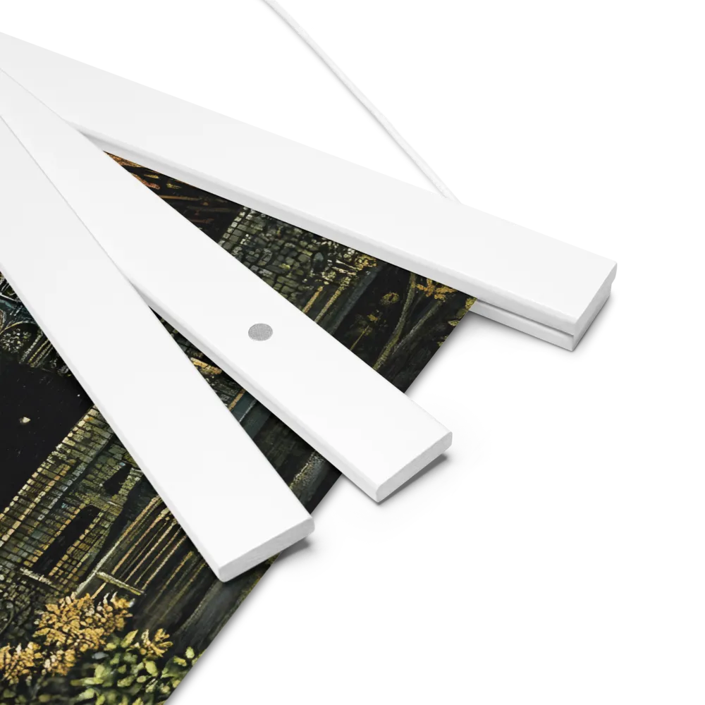 Nature’s Embrace: The Infinite Connection | Poster With White Wood Hanger | 10″×10″