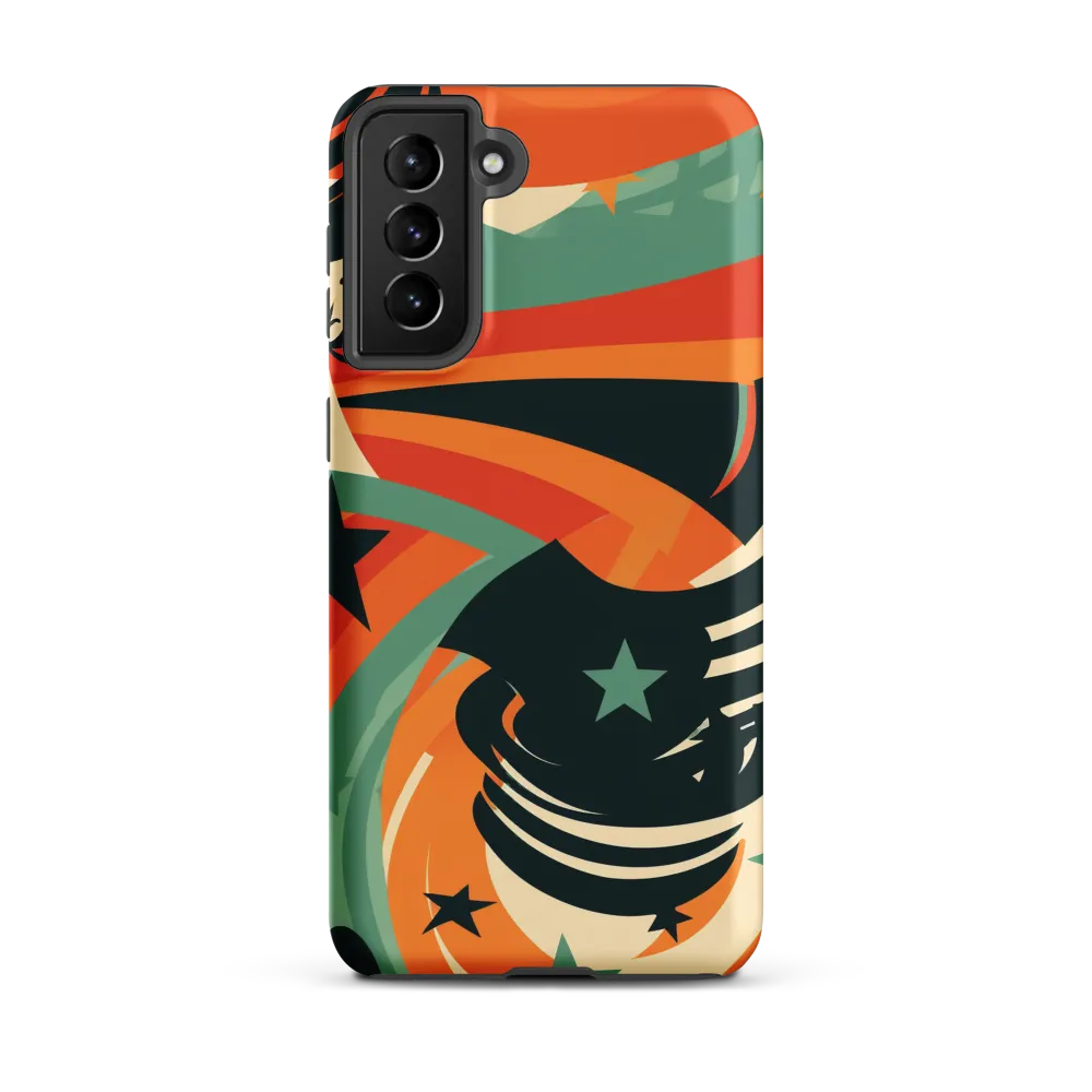 Swirls of Elegance | Phone Case |  S21 Plus | Tough Case | Matte