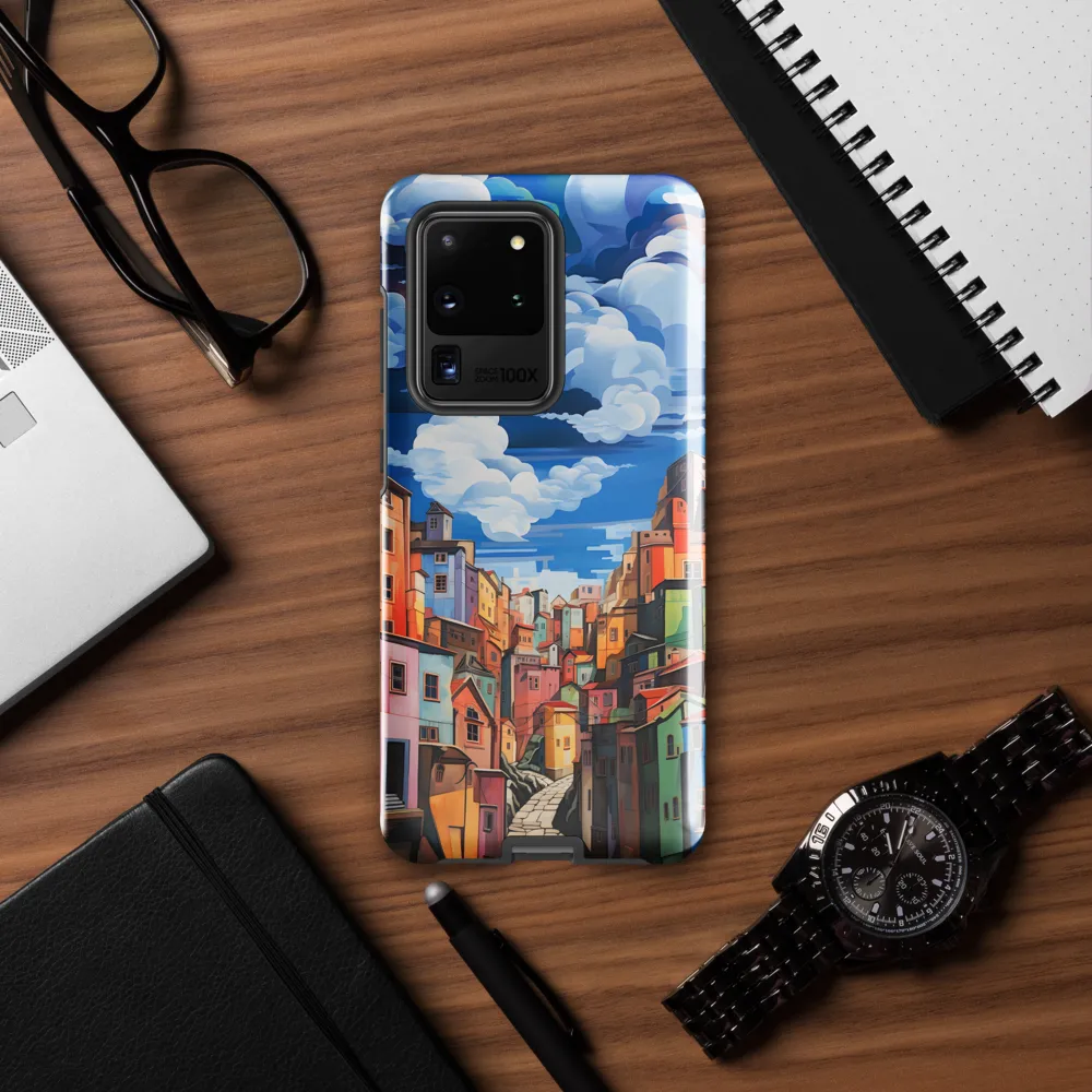 Whimsical Heights: A Vibrant Cityscape