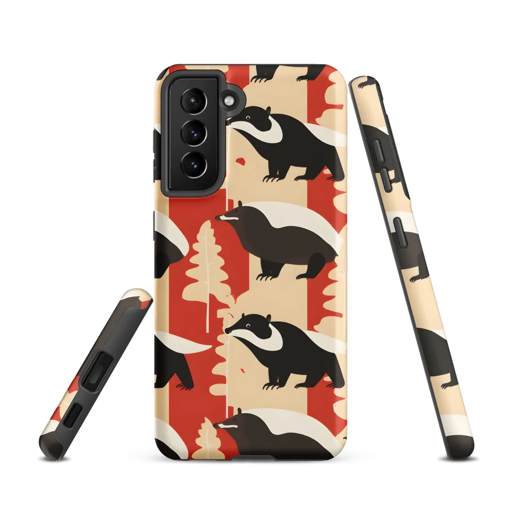 Wildlife Pattern: The Badger Tale
