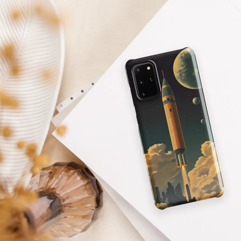 Journey Through the Cosmic Frontier | Phone Case |  S20 Plus | Snap Case | Glossy