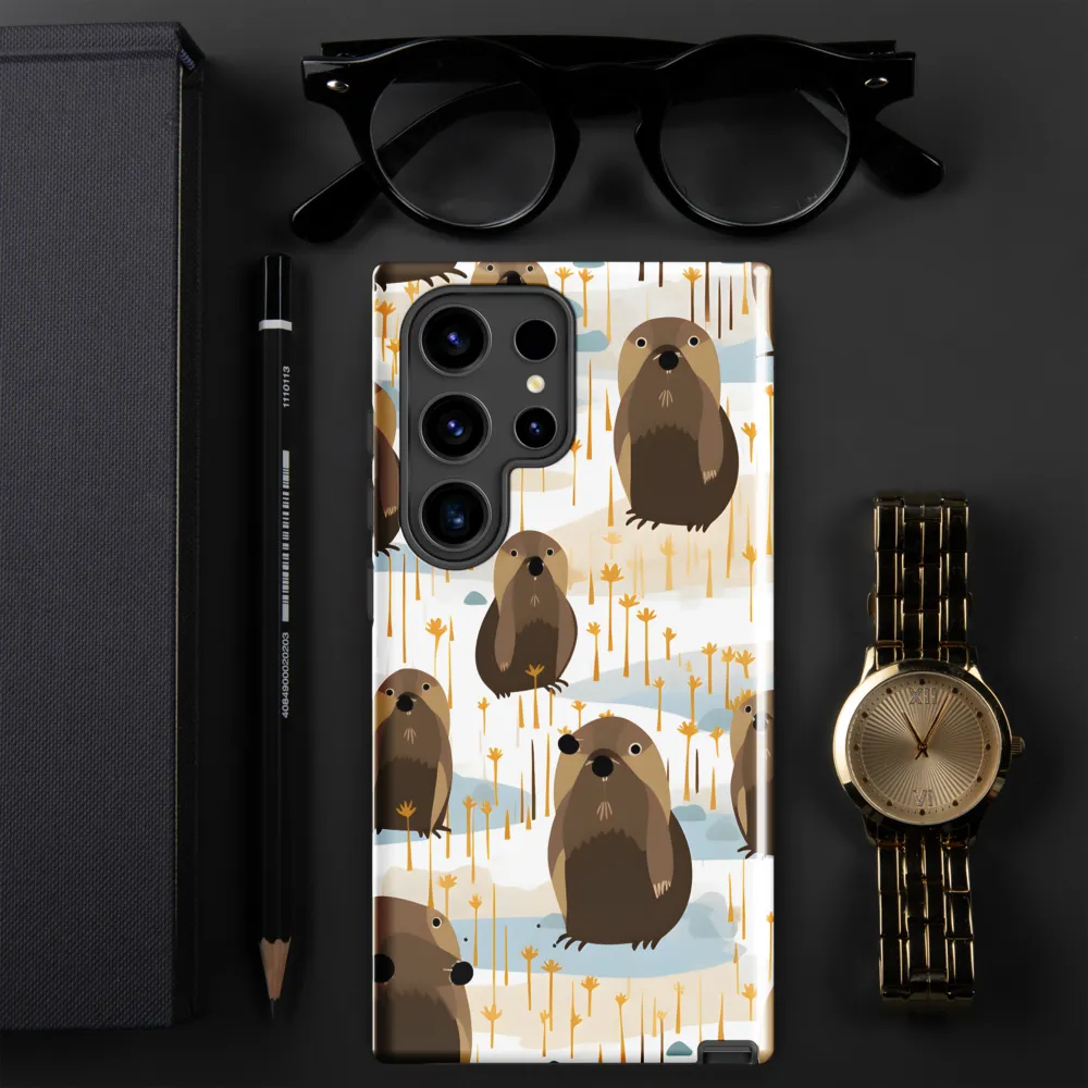 Whimsical Waters: A Celebration of Otters and Seals