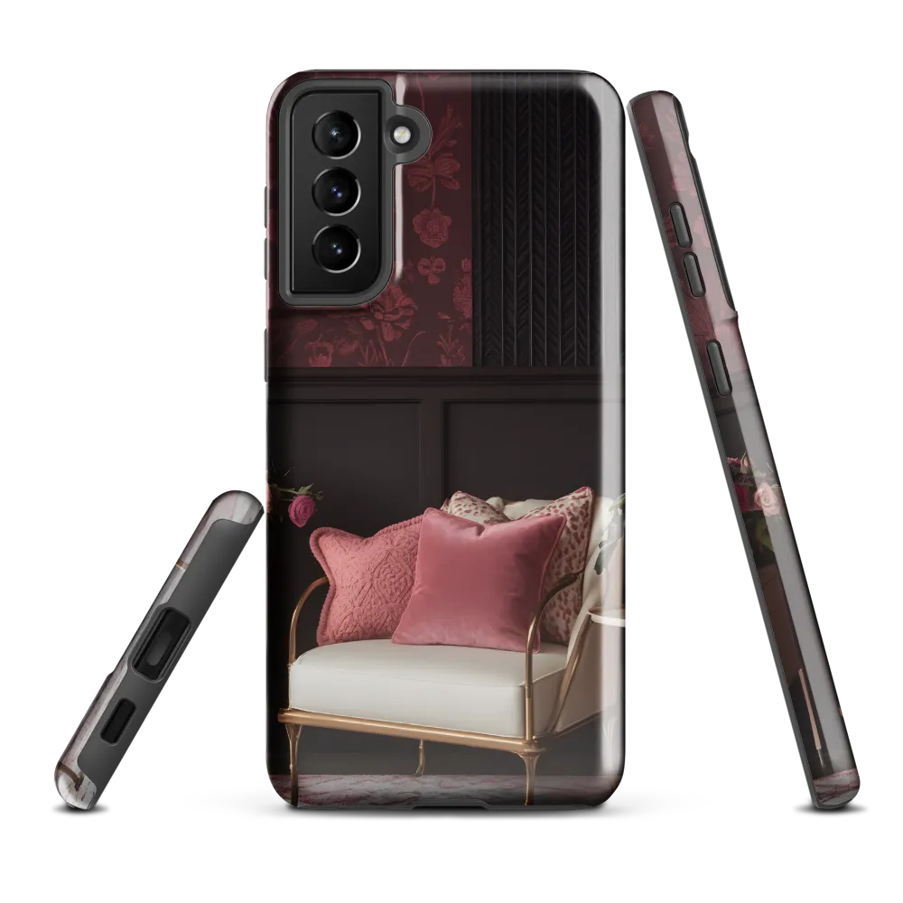 Elegance in Contrast: A Modern Interior Design | Phone Case |  S21 Plus | Tough Case | Glossy