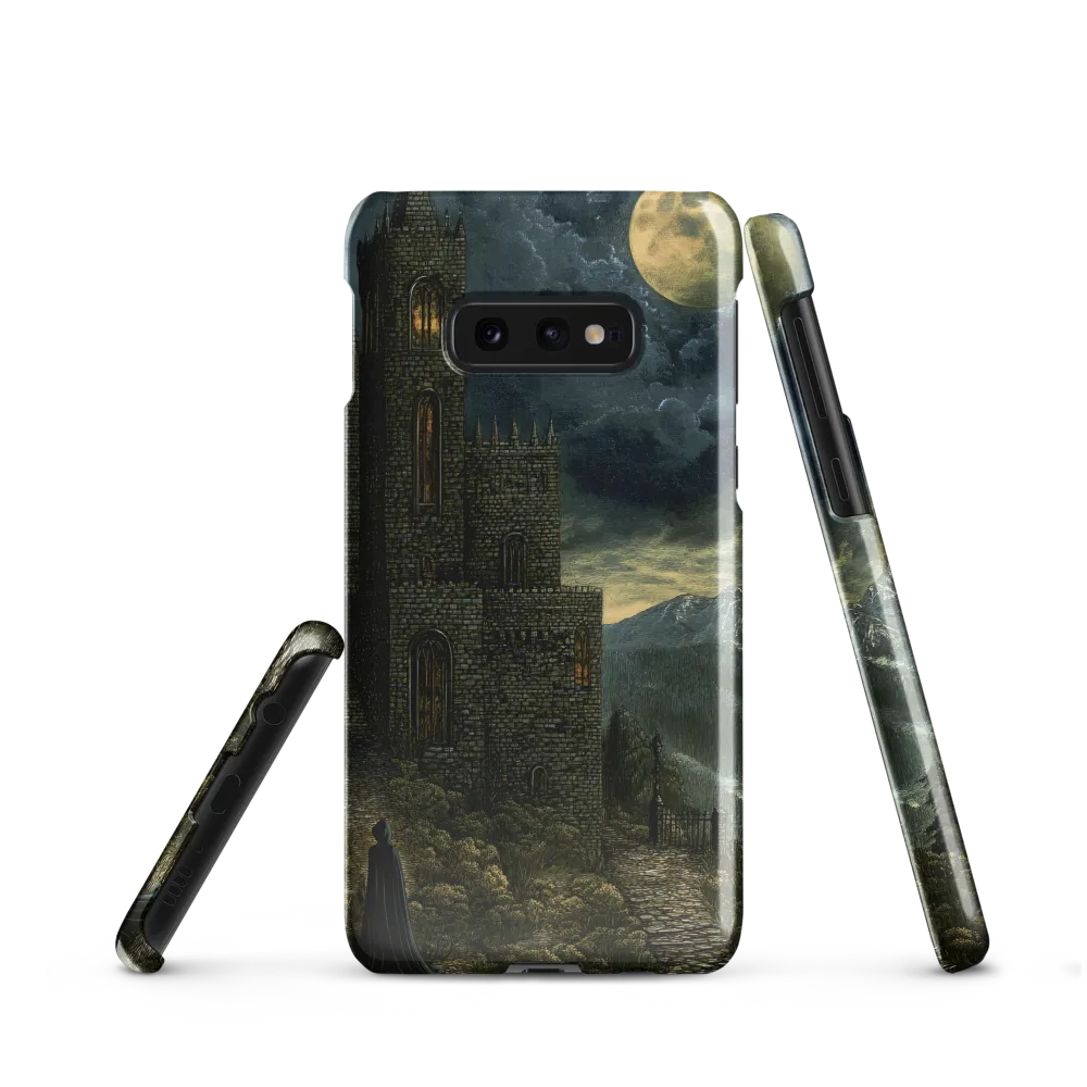 Whispers of the Moonlit Castle | Phone Case |  S10e | Snap Case | Glossy