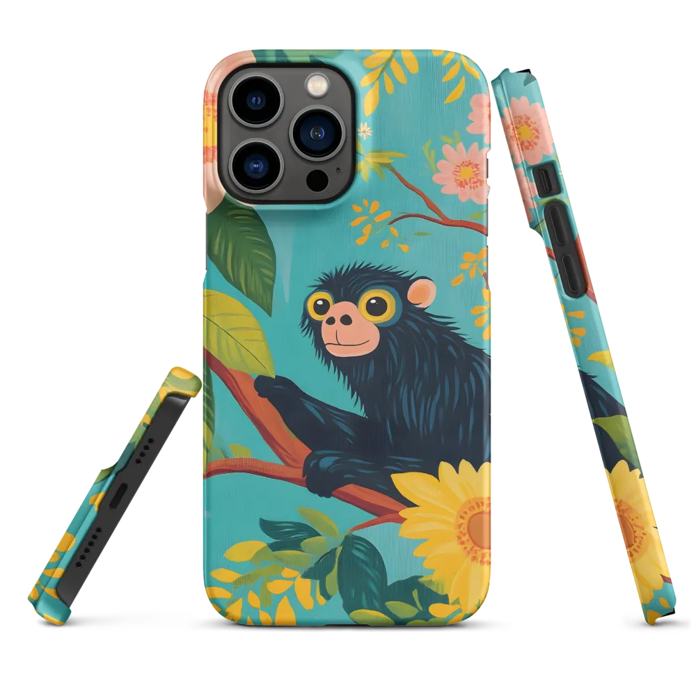 Joyful Encounter in a Floral Paradise