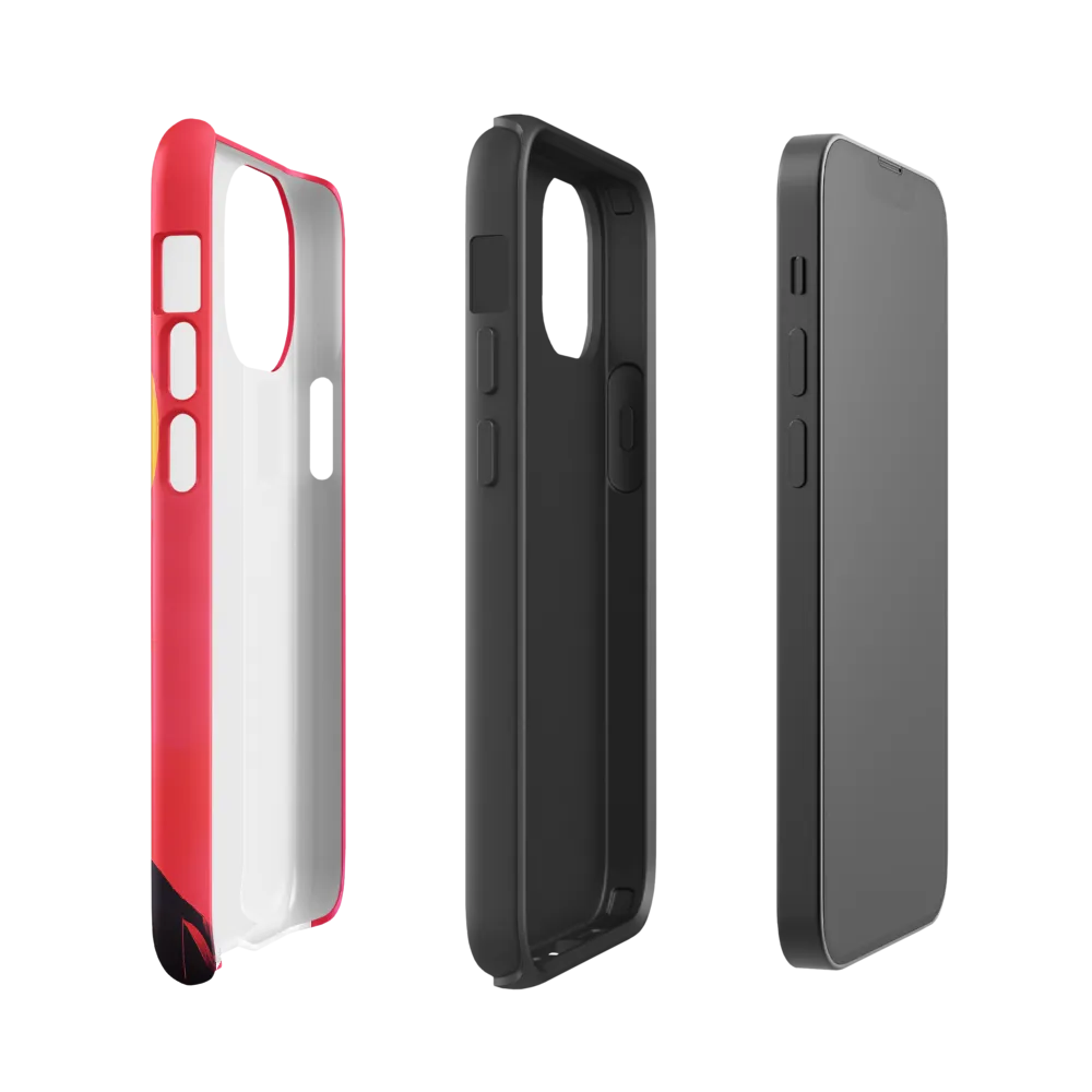 Reflections of Identity | Phone Case |  13 mini | Tough Case | Glossy