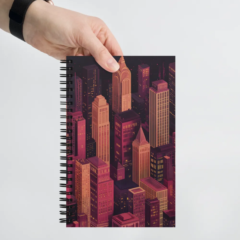 Mystery in the Urban Jungle | Spiral Notebook