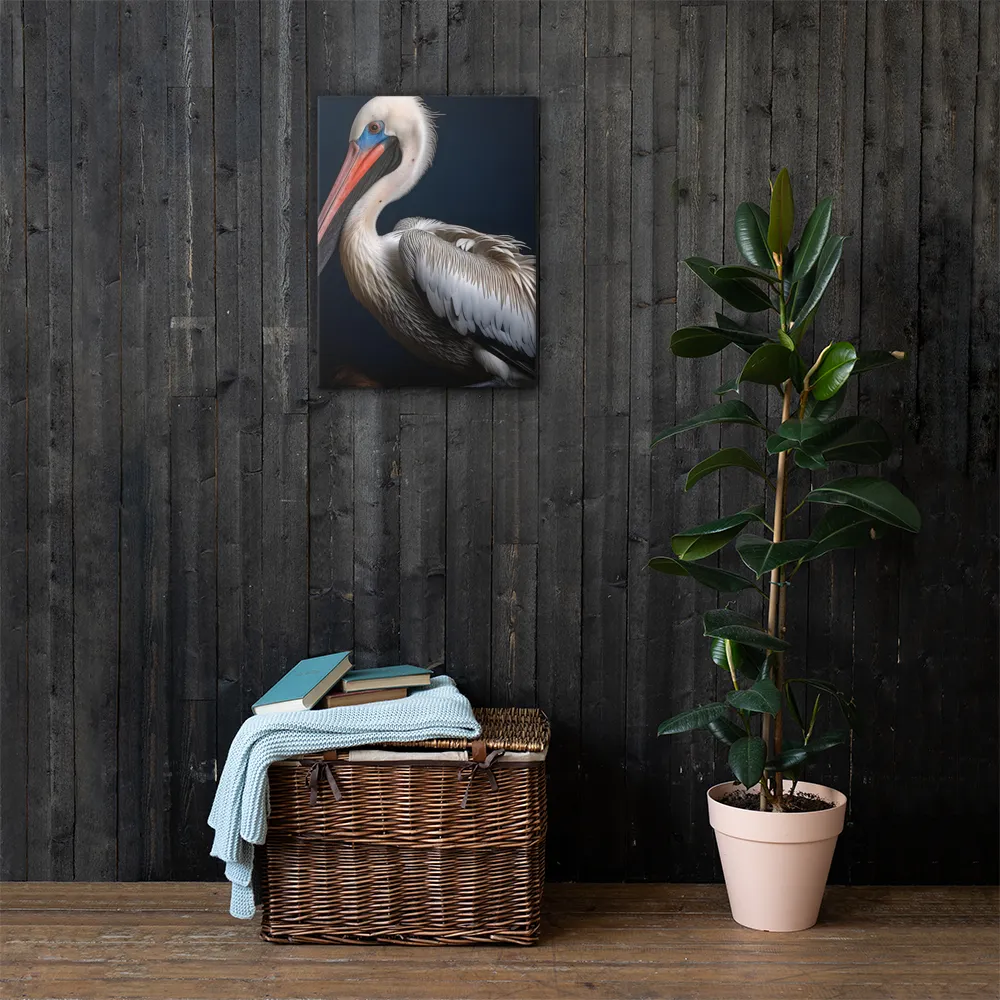 Majestic Pelican Portrait