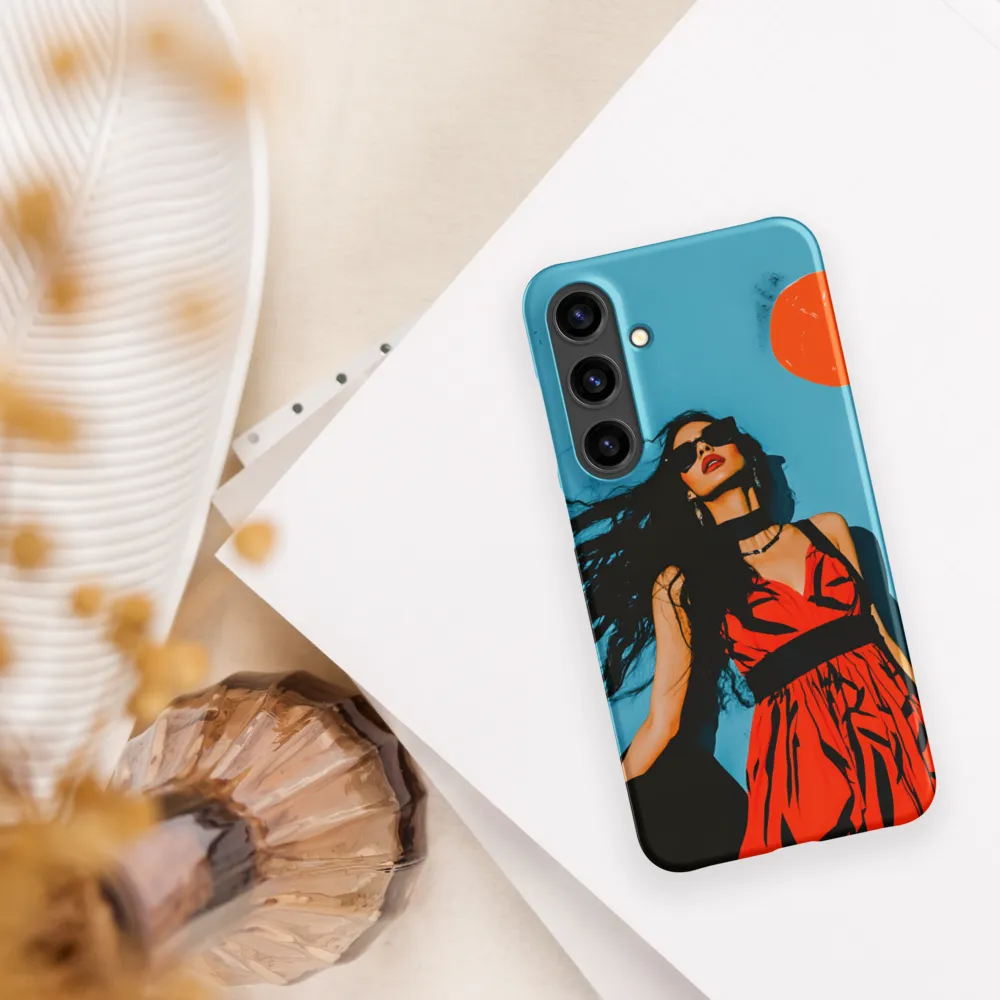 Sunset in Fashion: A Modern Portrait