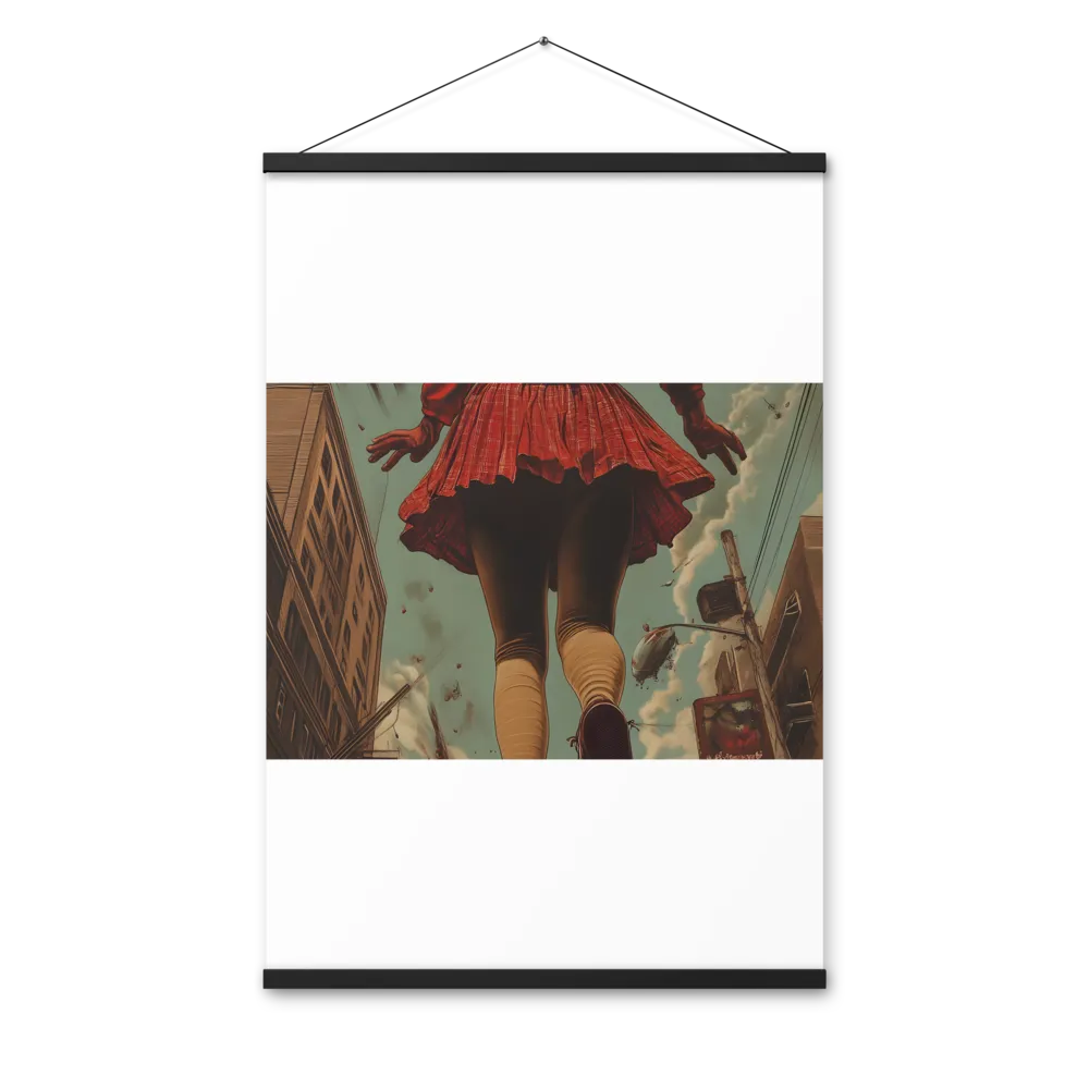 Flight of the Urban Dreamer | Poster With Black Wood Hanger | 24″×36″