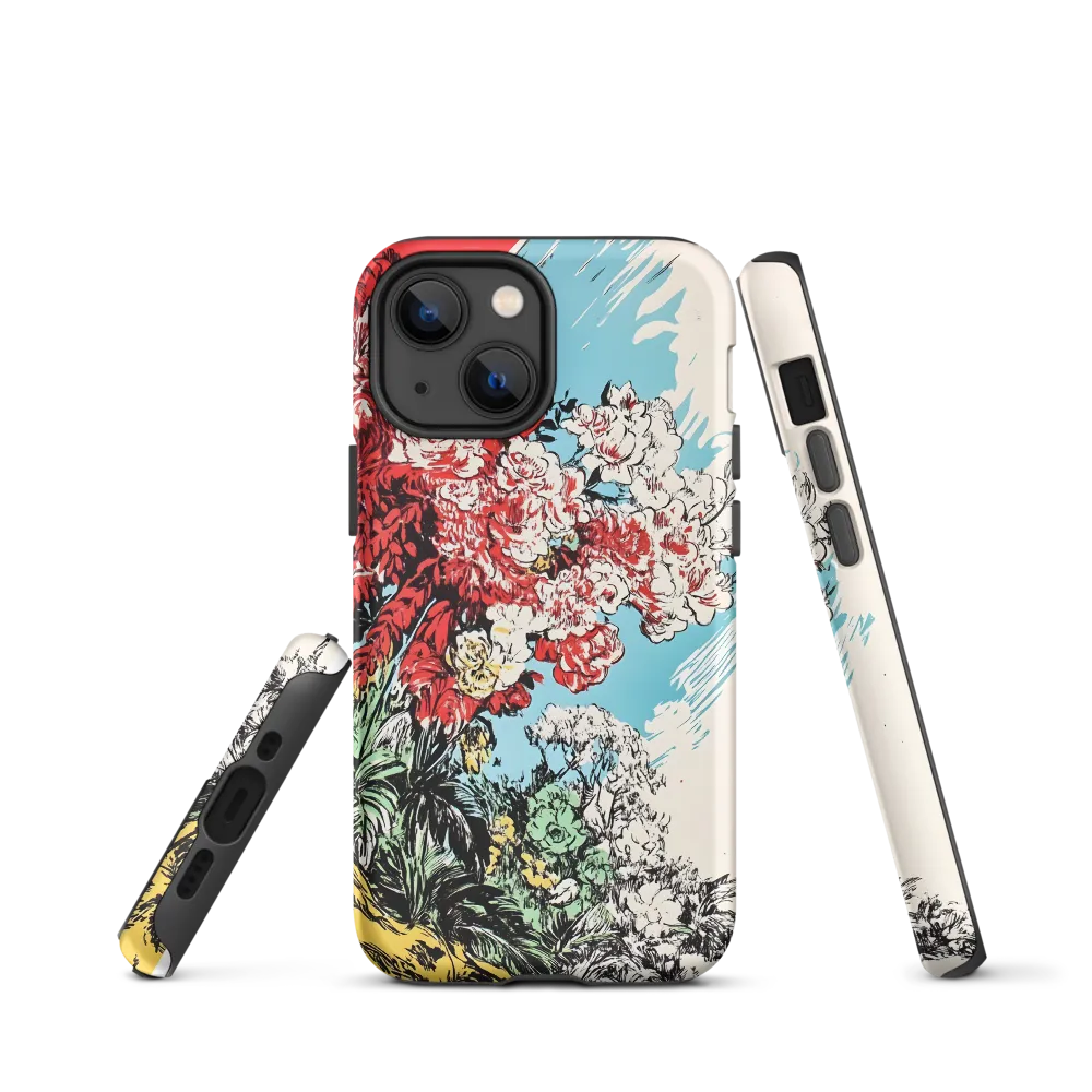 Floral Symphony in Bold Colors