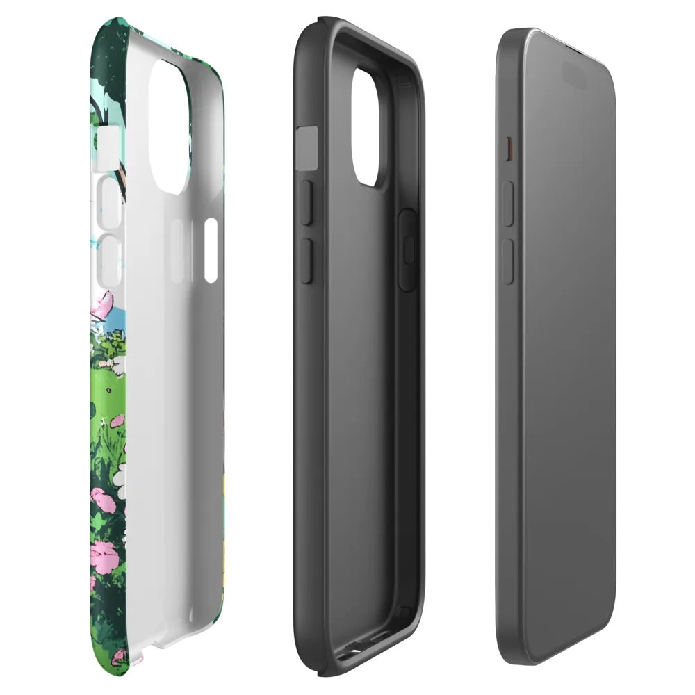 A Serene Journey Through Nature | Phone Case |  15 Plus | Tough Case | Matte
